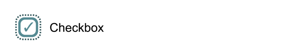 Checkbox mit Fokus-Zustand