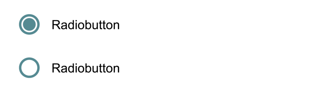 Radiobuttons