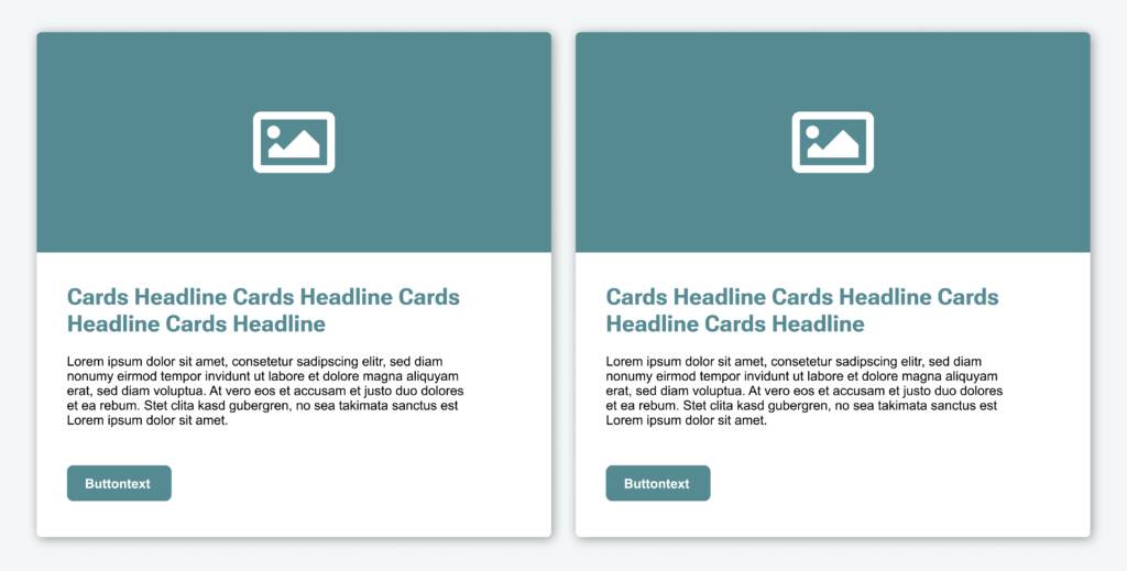 Cards mit Bild